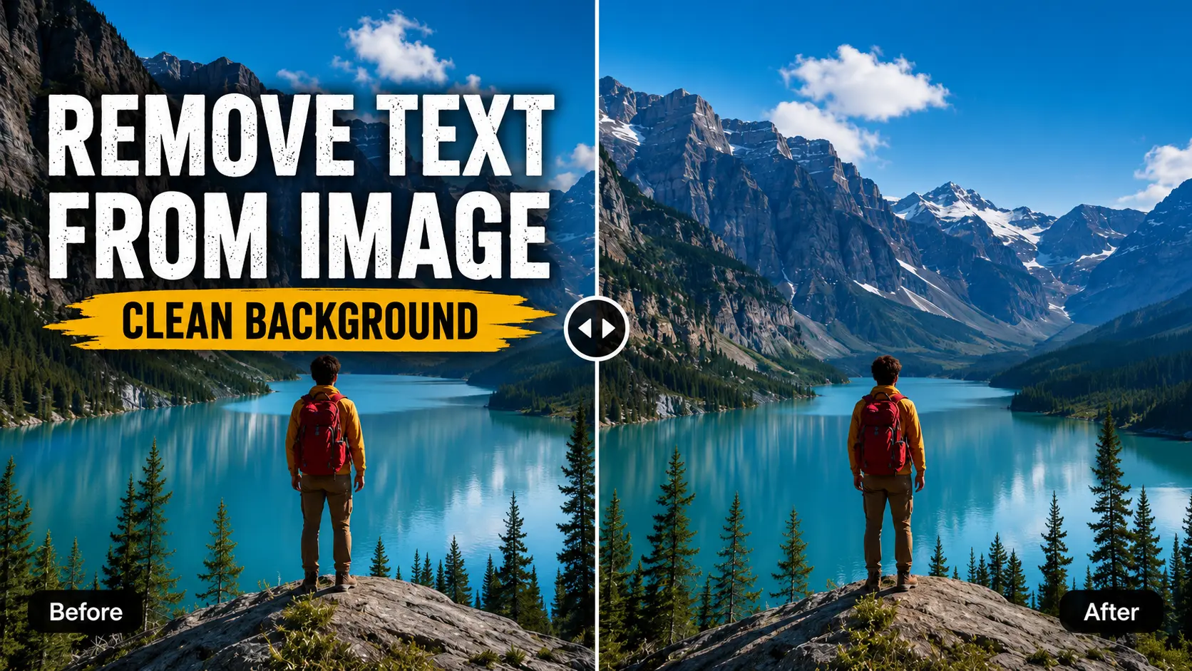 Image Text Remover workspace preview